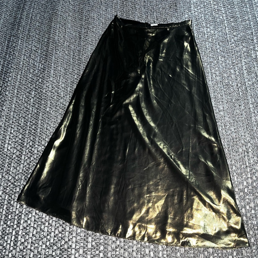 Wilfred | Elegant Gold Foil Skirt